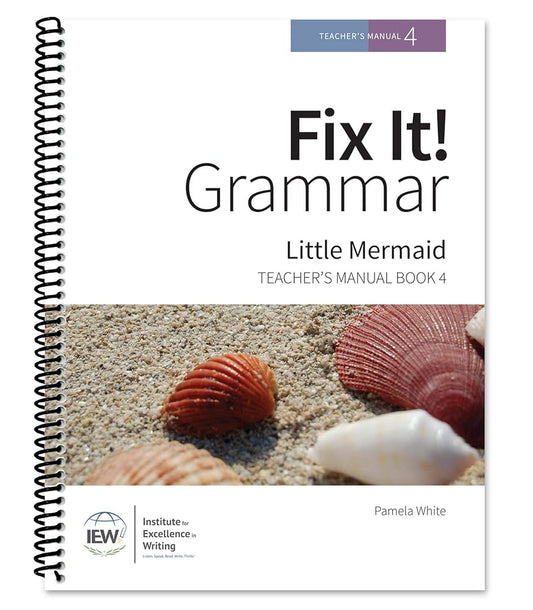 Fix It! Grammar: Little Mermaid [Teacher’s Manual Book 4] cover image