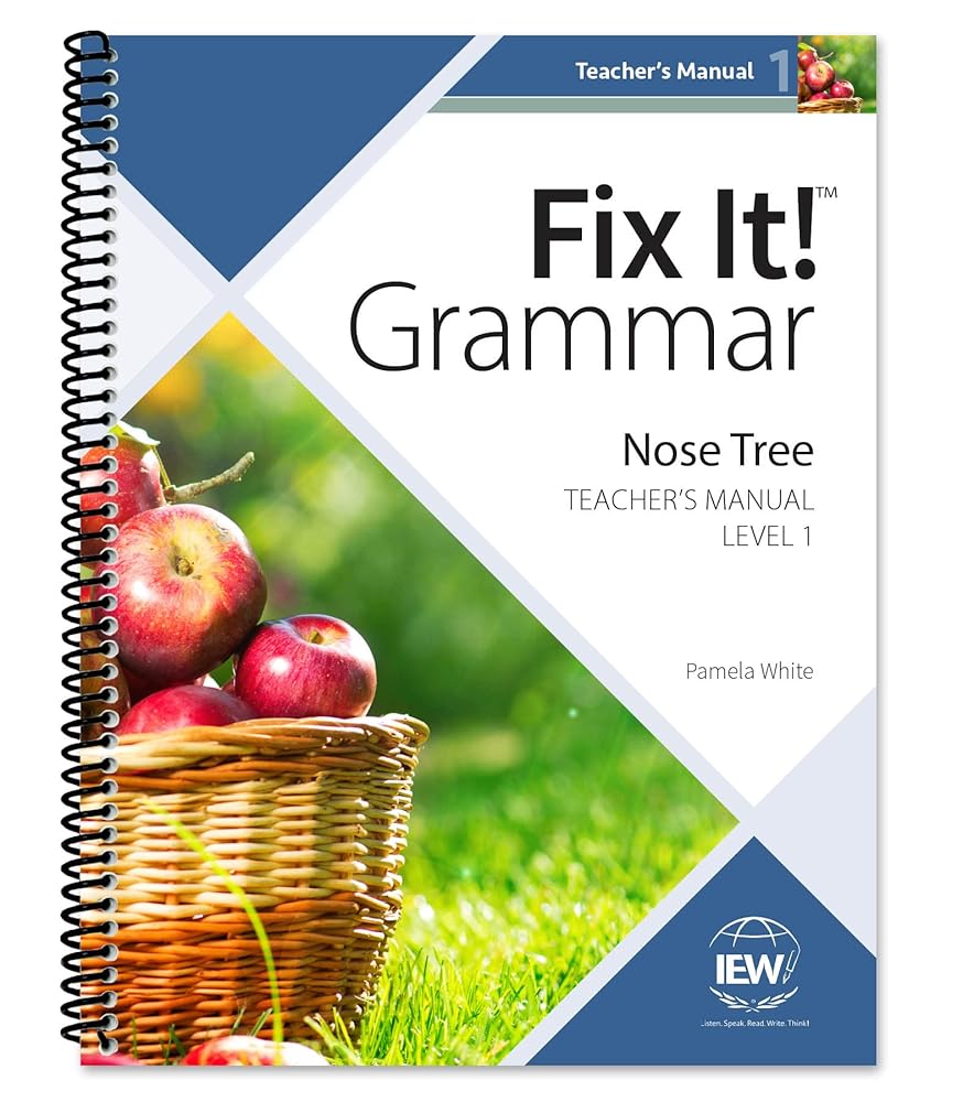 Fix It! Grammar: Level 1 Nose Tree [Teacher's Manual] cover image