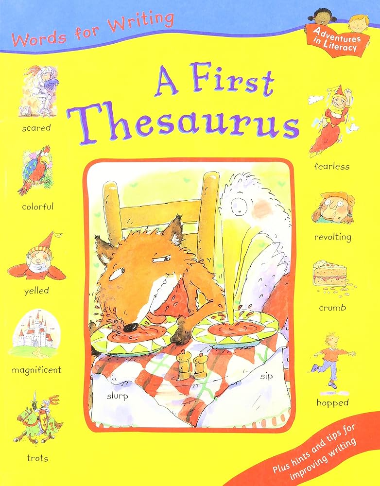 A First Thesaurus (Adventures in Literacy) cover image