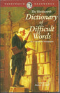 Dictionary of Difficult Words cover image