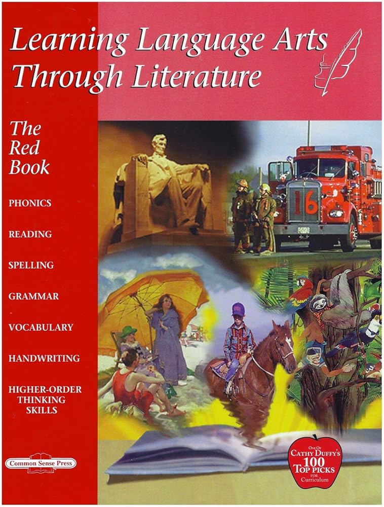 Learning Language Arts Through Literature: The Red Teacher Book cover image