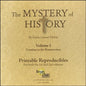 Mystery of History Volume I PRINTABLE REPRODUCIBLE CD cover image