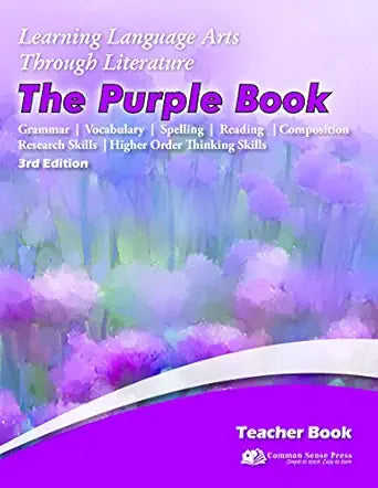 Learning Language Arts through Literature PURPLE BOOK 2018 cover image