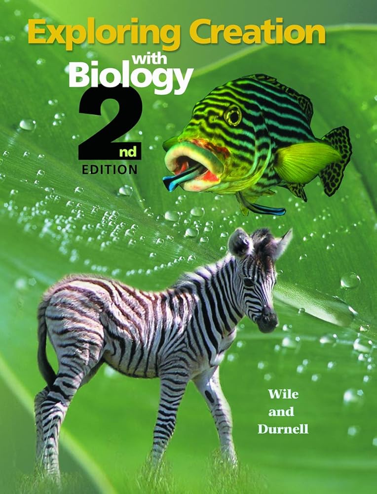 Exploring Creation with Biology 2nd Edition, Textbook cover image