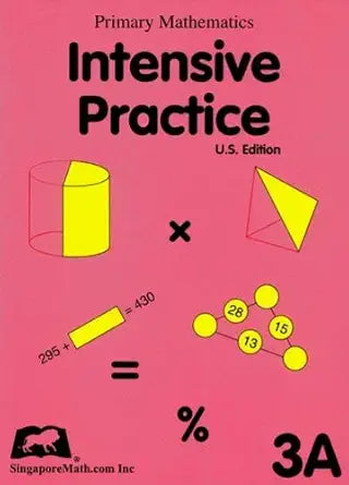 Primary Mathematics Intensive Practice U. S. Edition 3A cover image