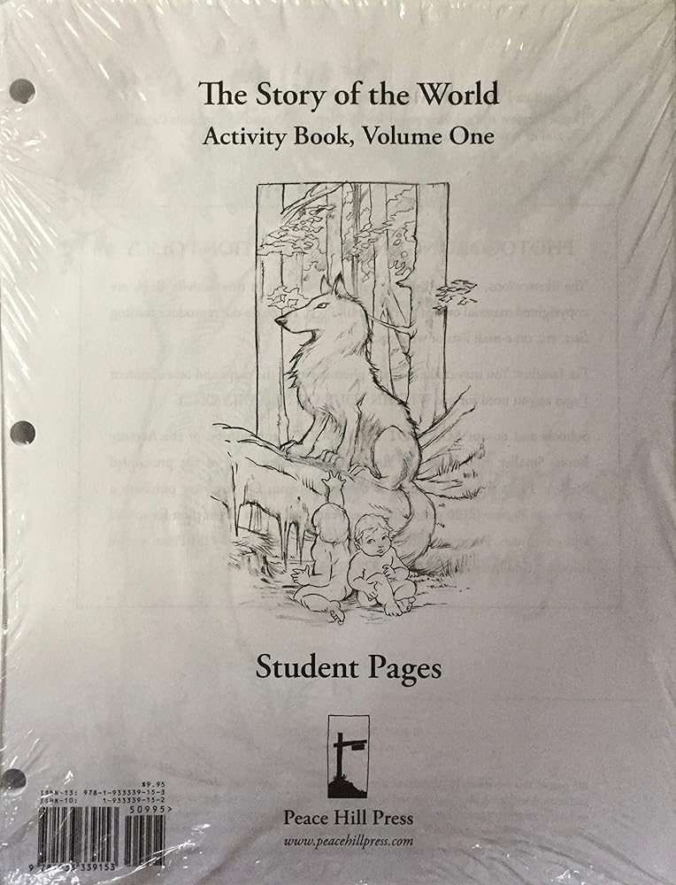 "The Story of the World" Activity Book, Vol. 1 (student pages) cover image