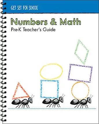 Numbers and Math Pre-K Teacher's Guide cover image