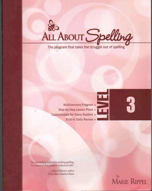 All About Spelling Level 3 cover image