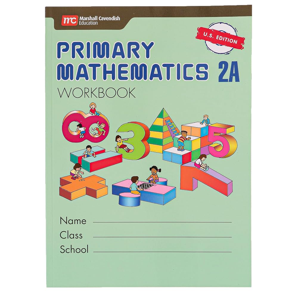 Primary Mathematics 2A Workbook cover image