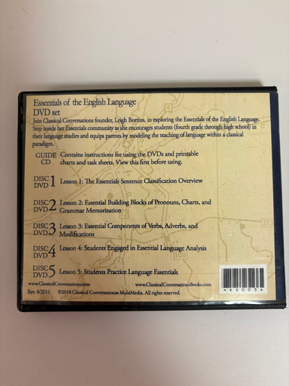 Classical Conversations Multimedia Tour Guide Essentials of the English Language