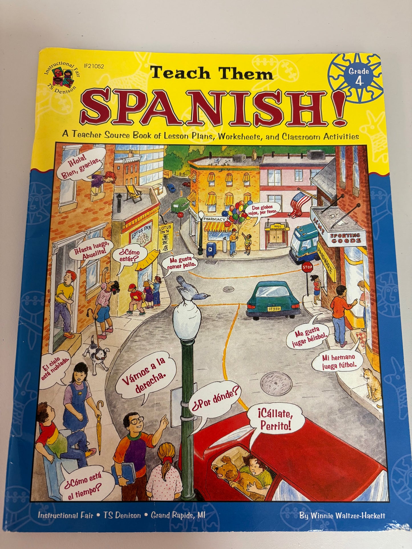 Teach them Spanish! Grade 4