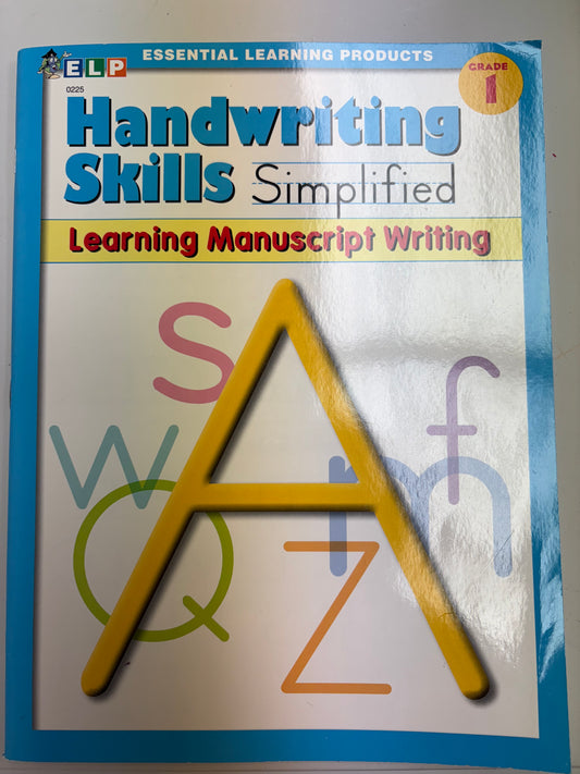 Handwriting Skills A