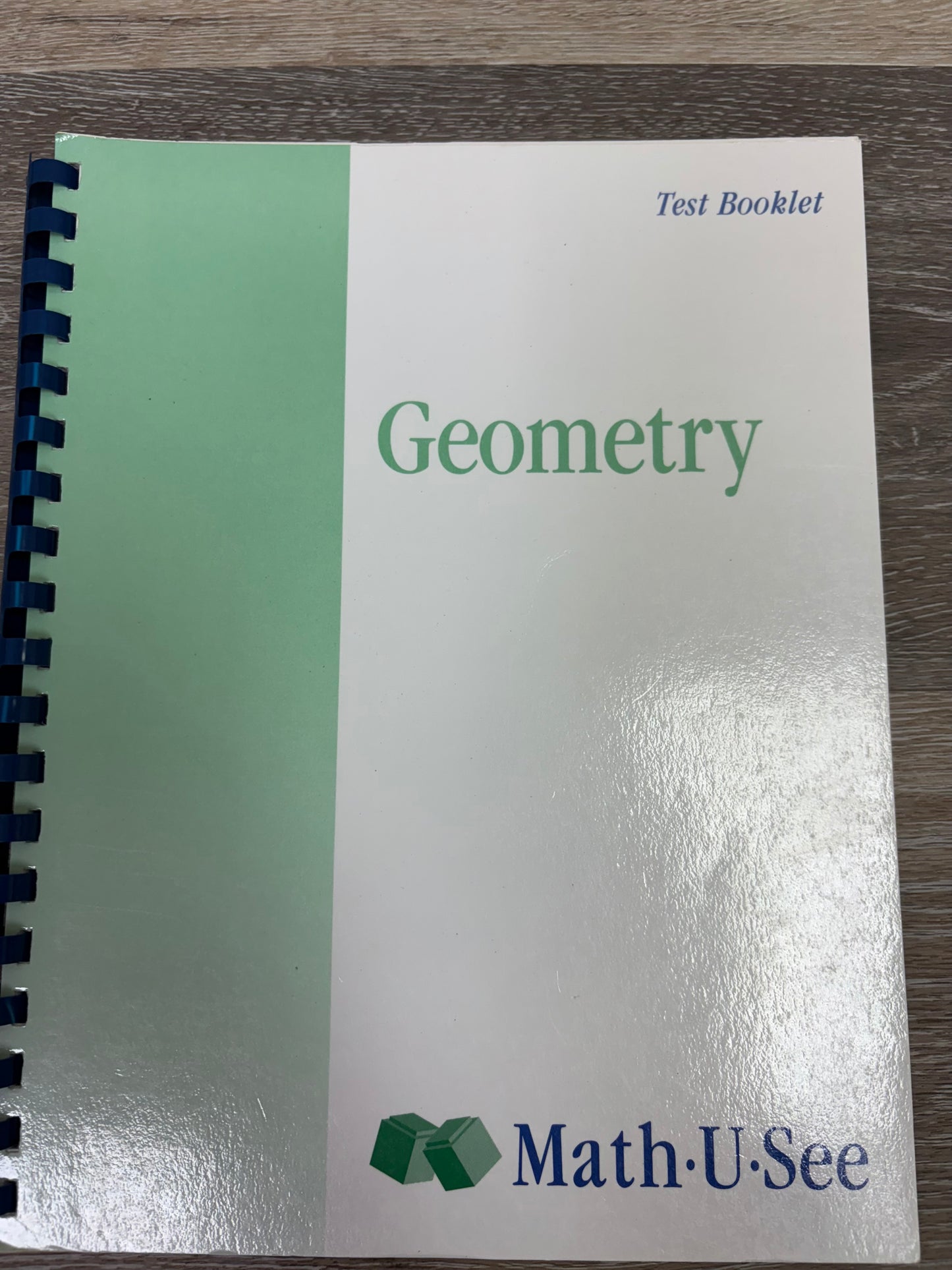 Math U See Geometry Test Booklet