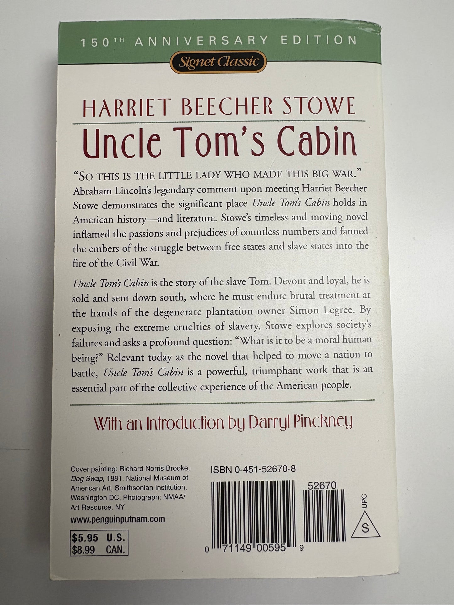 Uncle Tom’s Cabin
