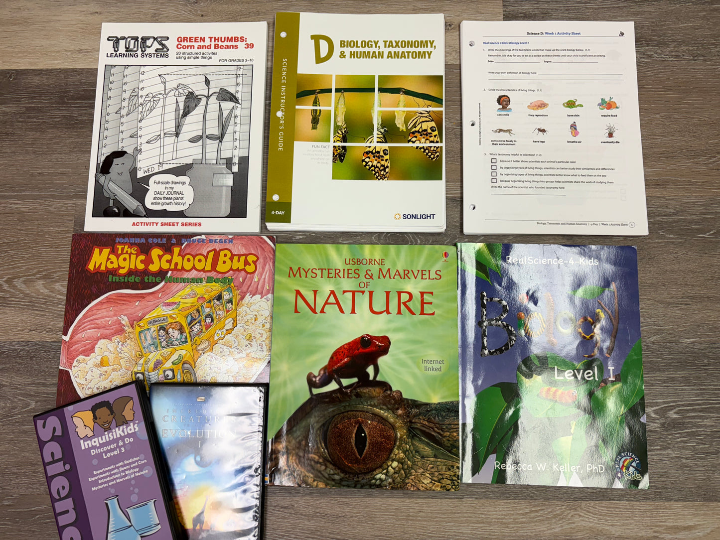 Sonlight Science D Biology, Taxonomy, and Human Anatomy