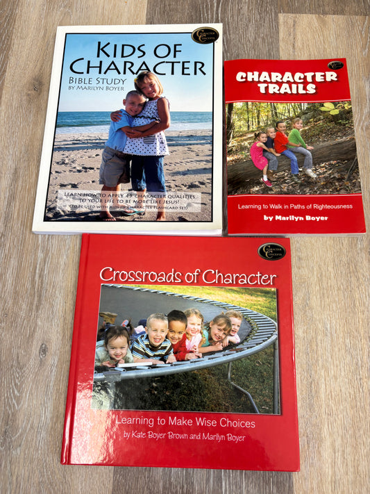 Kids Character Bible Study, Character Trails, Crossroads of Character