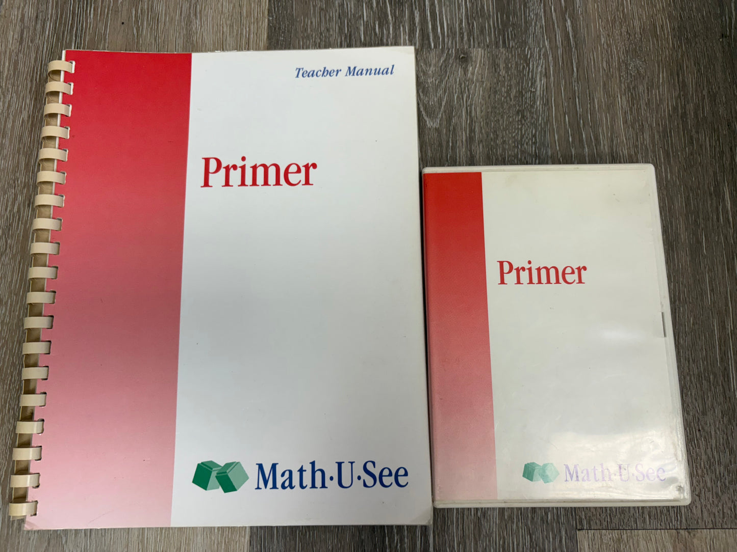 Math U See Primer DVD and Teacher Manual