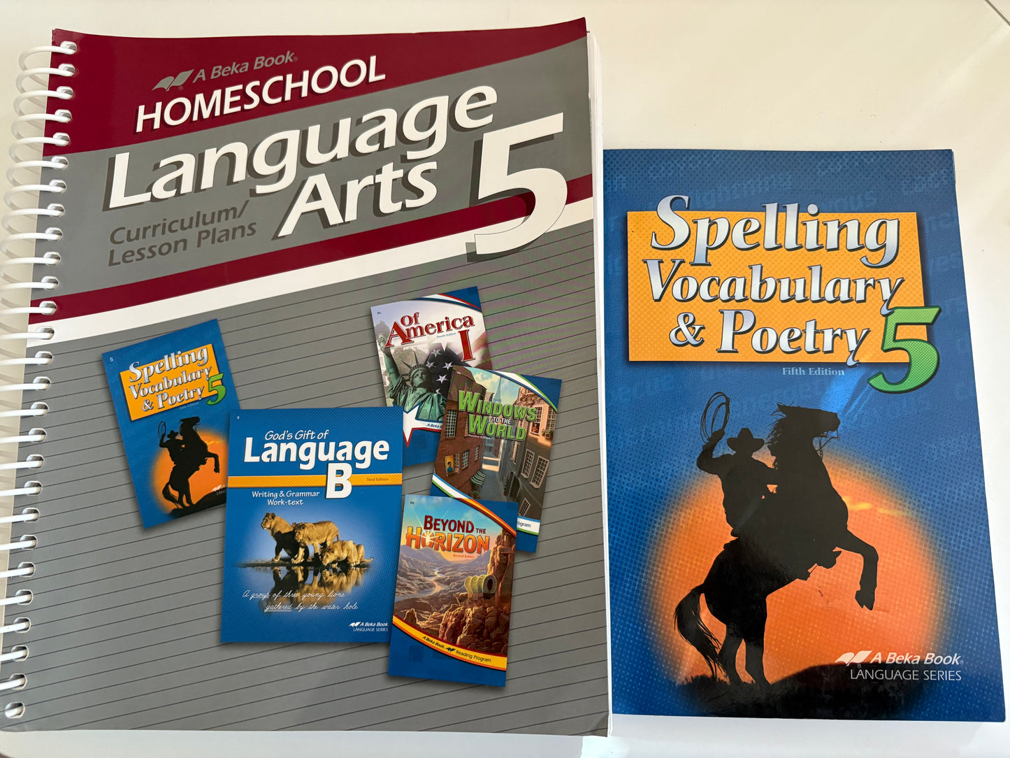 Abeka Language Arts 5 Curriculum/Lesson Plans