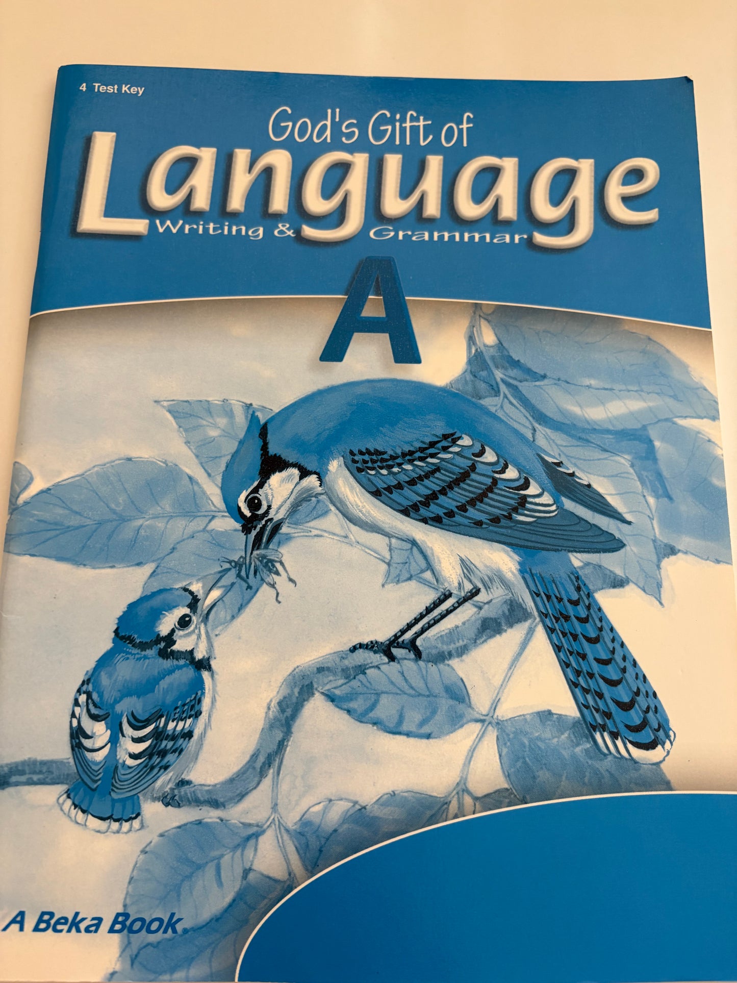 Abeka God’s Gift of Language A Test Key 2nd ed.