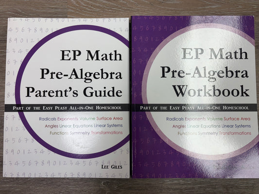 EP Math Pre-Algebra