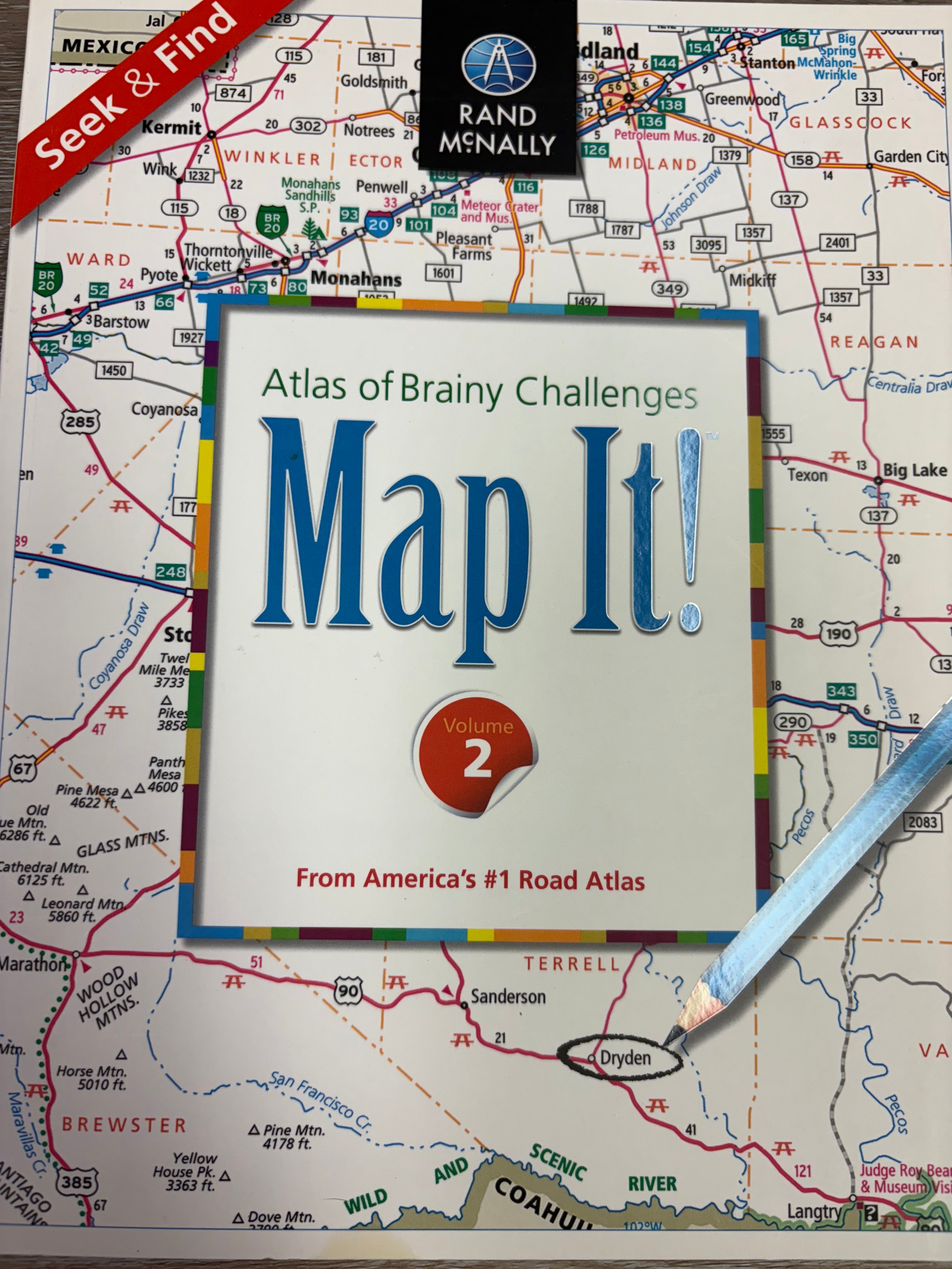 Atlas of Brainy Challenges Map It! – My Favorite Things