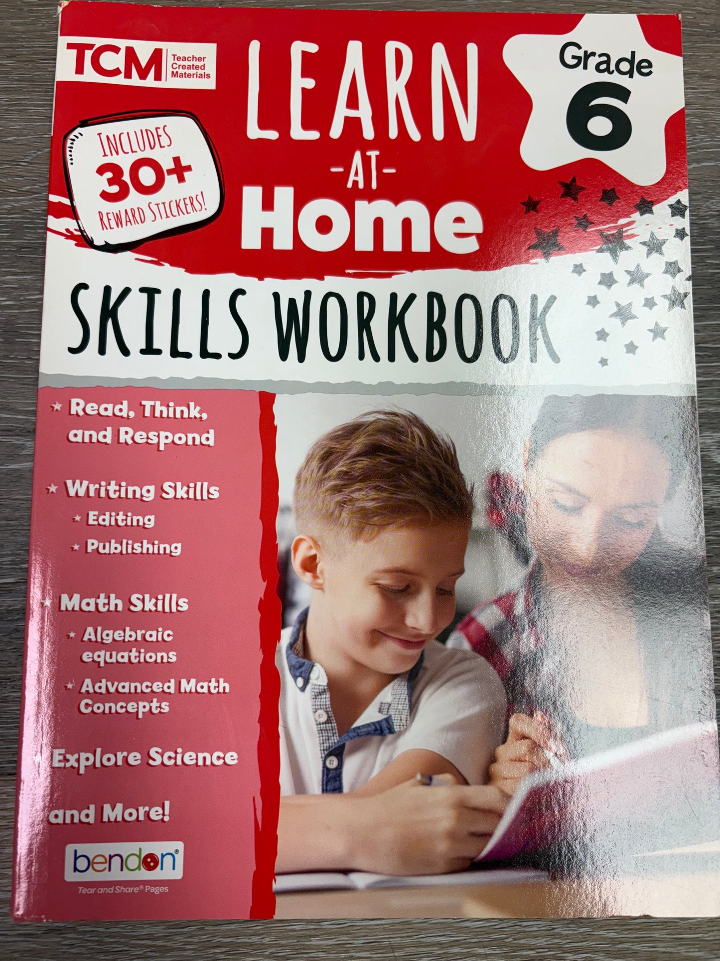 Learn at Home Skills Workbook Grade 6