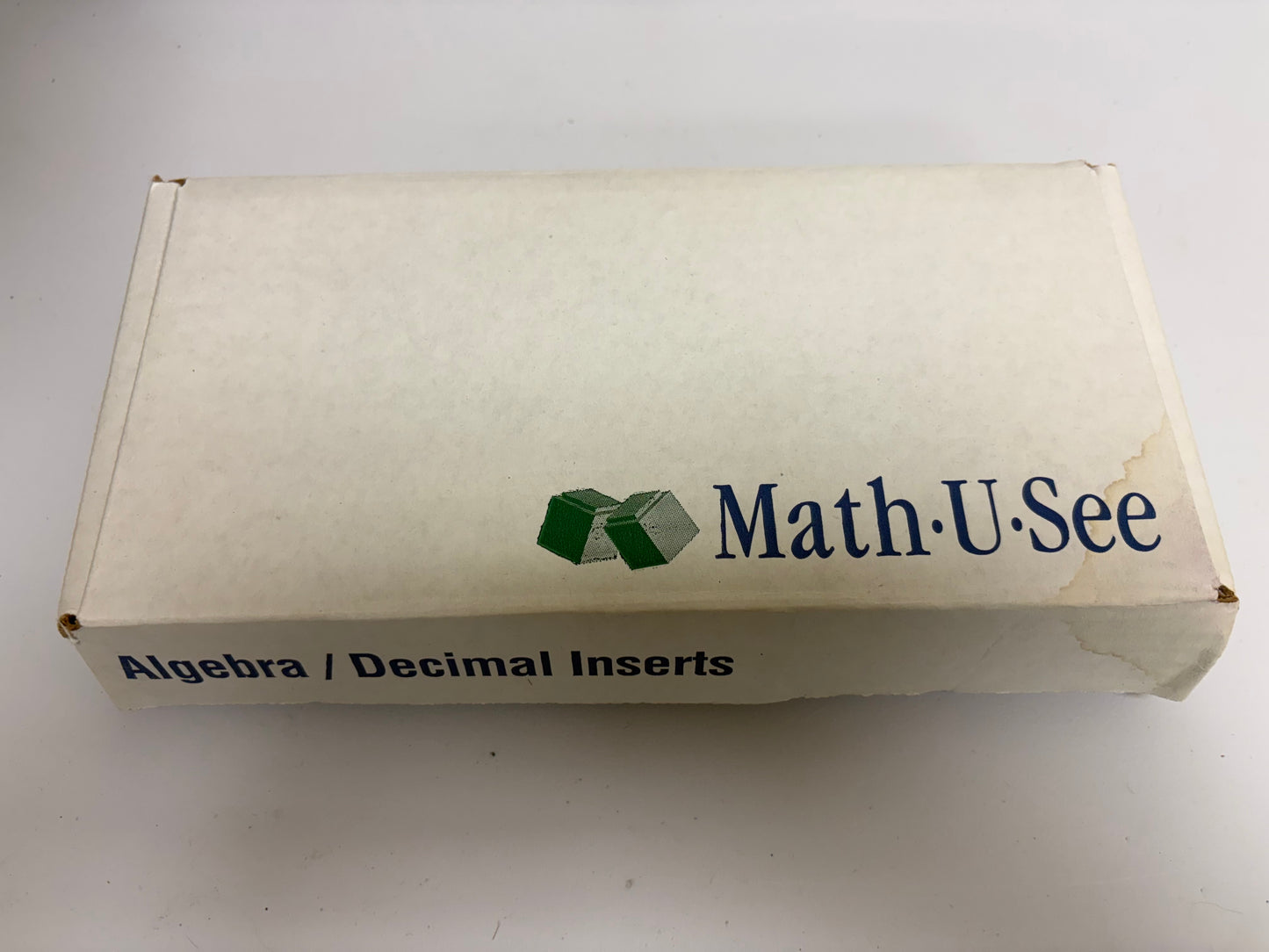 Math U See Algebra / Decimal Inserts