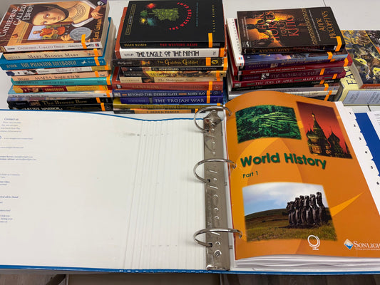 Sonlight World History Part 1 Core G, Language Arts, and Science F