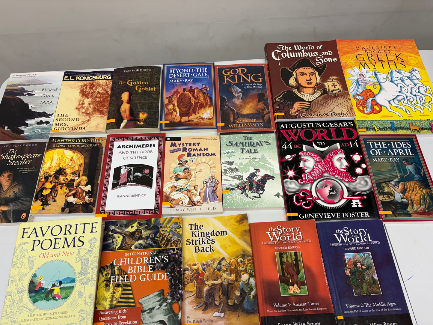 Sonlight World History Part 1 Core G, Language Arts, and Science F