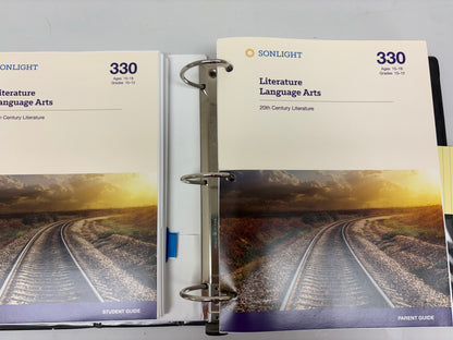 Sonlight 320 20th Century World History and 330 Literature
