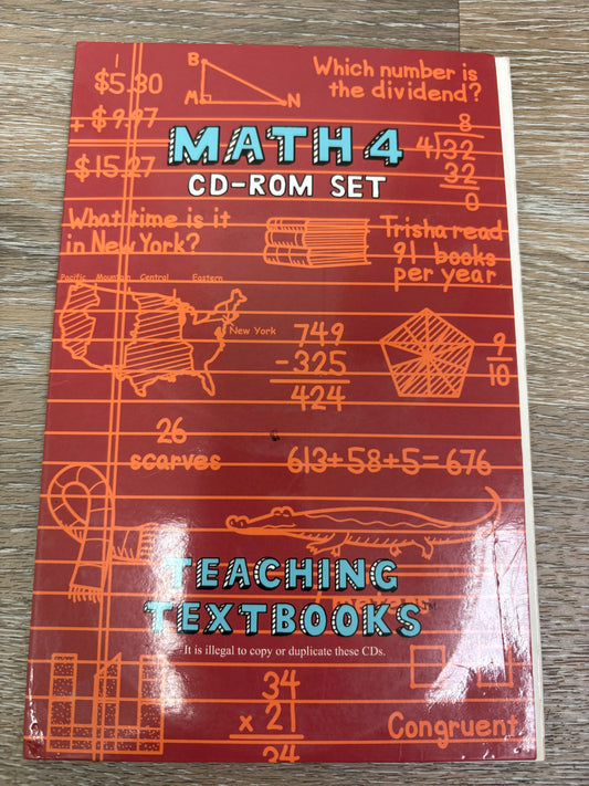 Teaching Textbooks Math 4