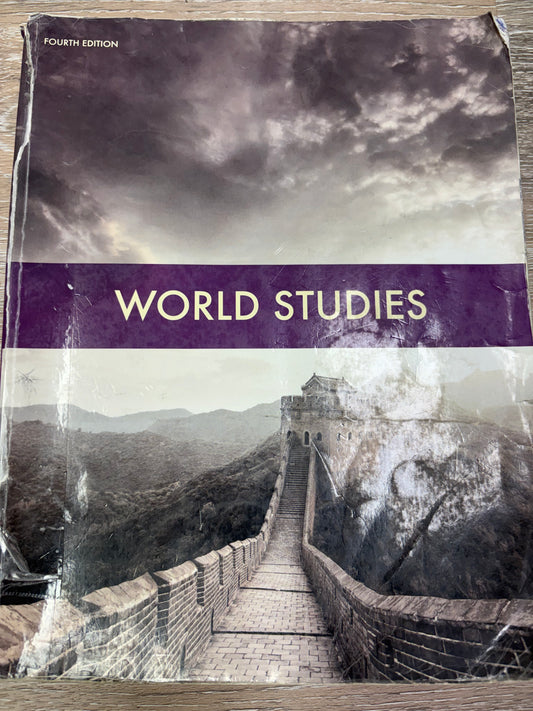 BJU World Studies 4th ed. Student Text