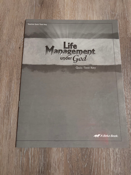 Abeka Life Management under God