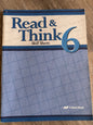 Abeka Read & Think Skill Sheets 6