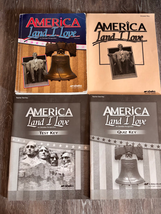 Abeka America Land I Love 3rd ed.