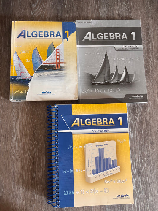 Abeka Algebra I