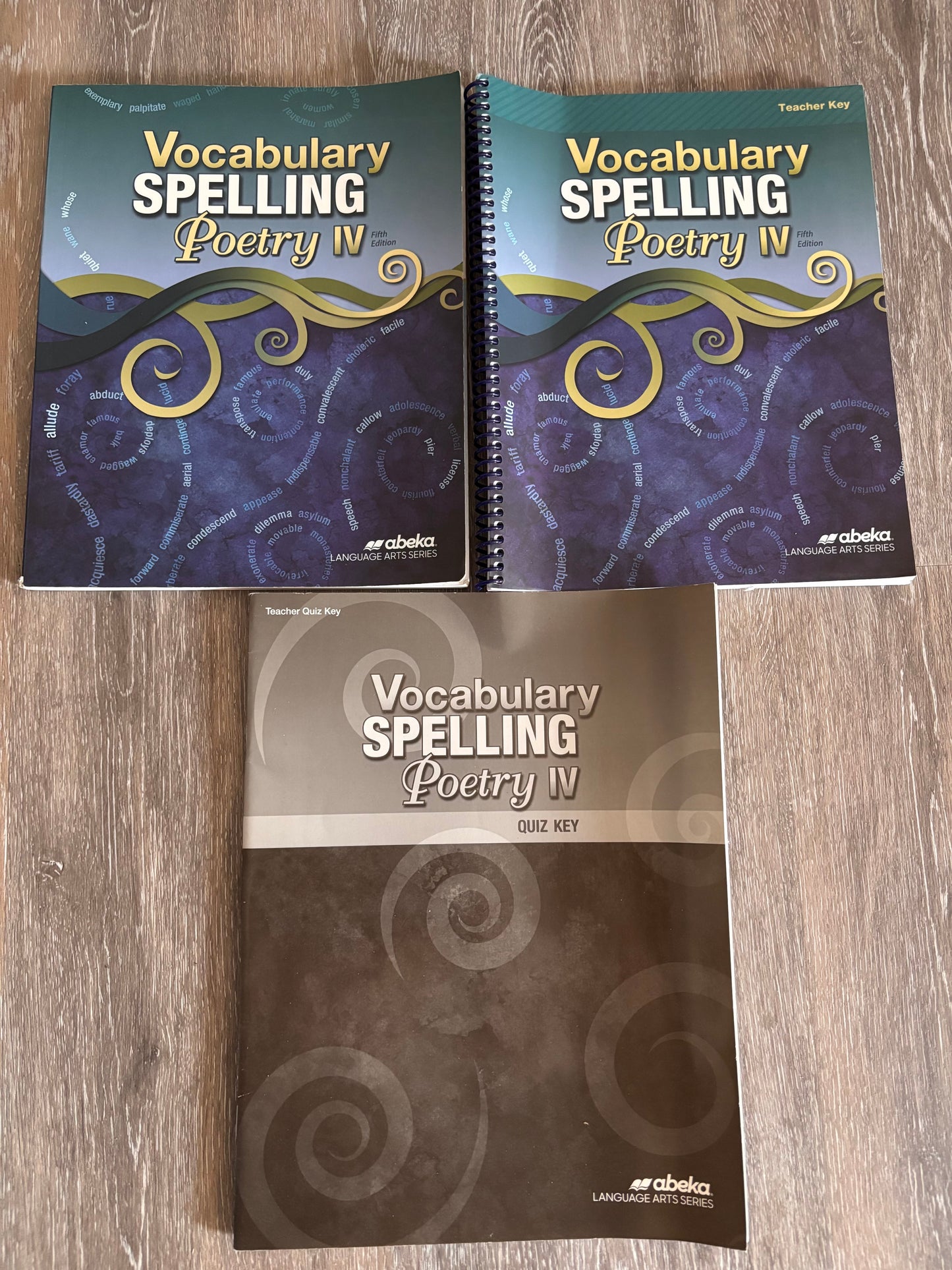 Abeka Vocabulary Spelling Poetry IV