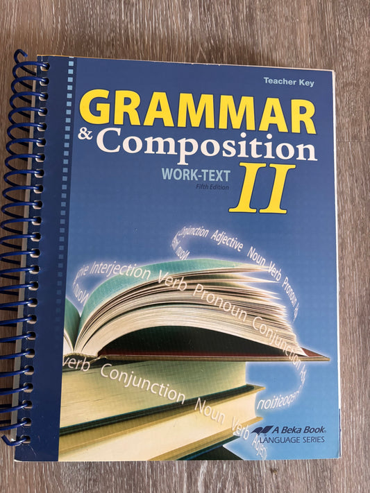 Abeka Grammar & Composition II