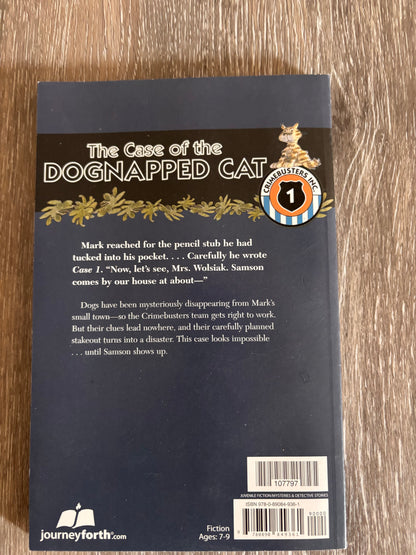 BJU Booklinks The Case of the Dognapped Cat