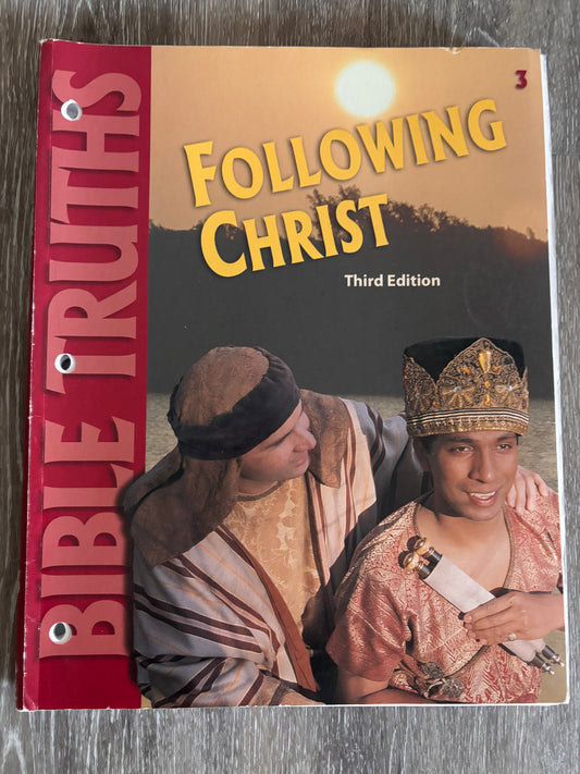 BJU Bible 3 Following Christ