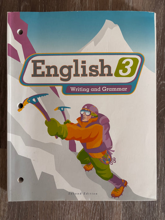BJU English 3