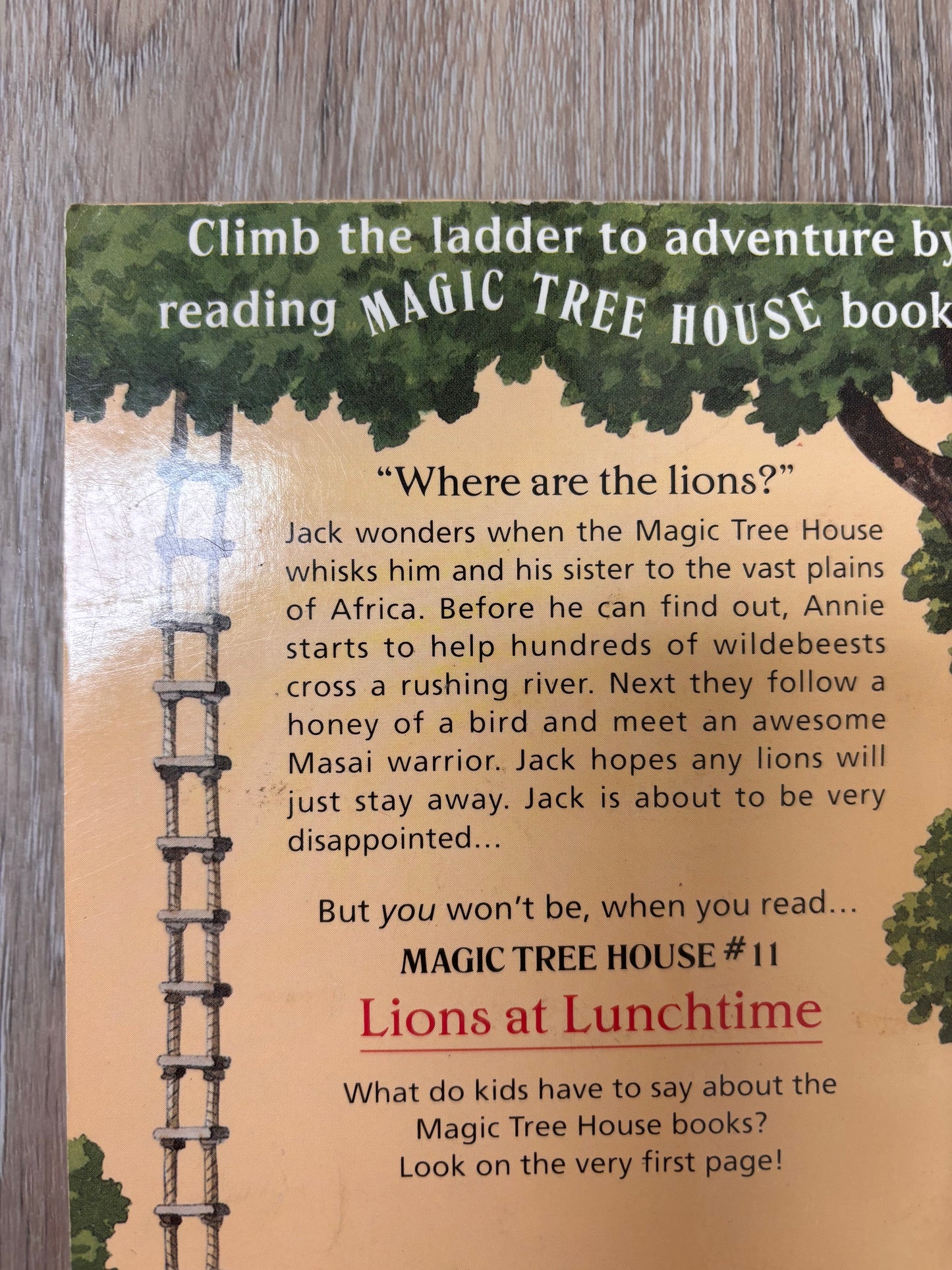 Magic Tree House #11 Lions at Lunchtime