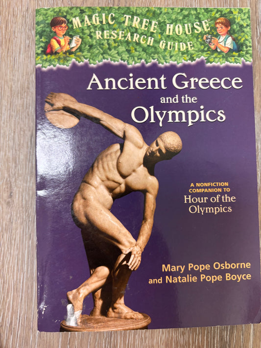 Magic Tree House Research Guide Ancient Greece and the Olympics