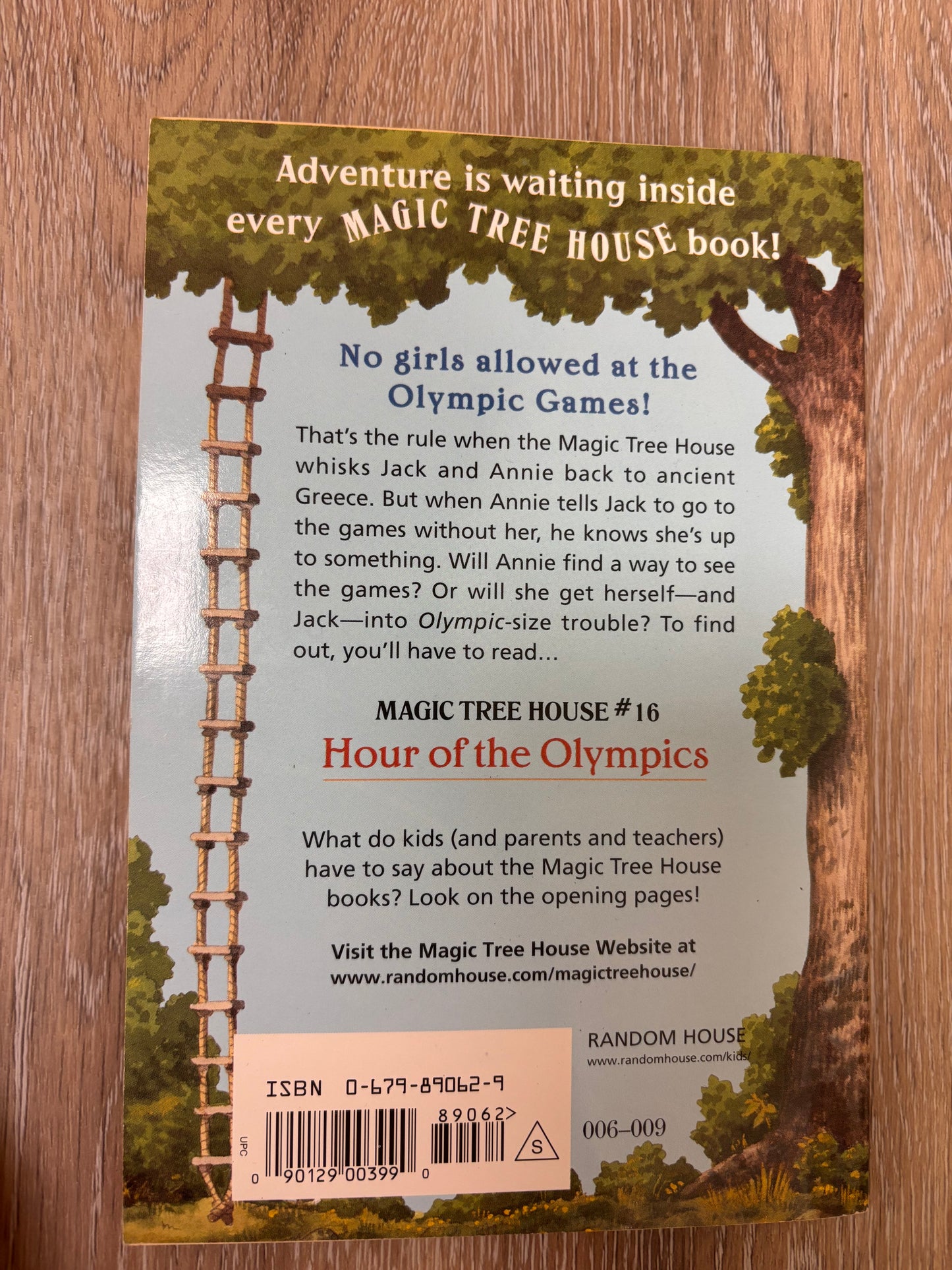 Magic Tree House #16 Hour of the Olympics