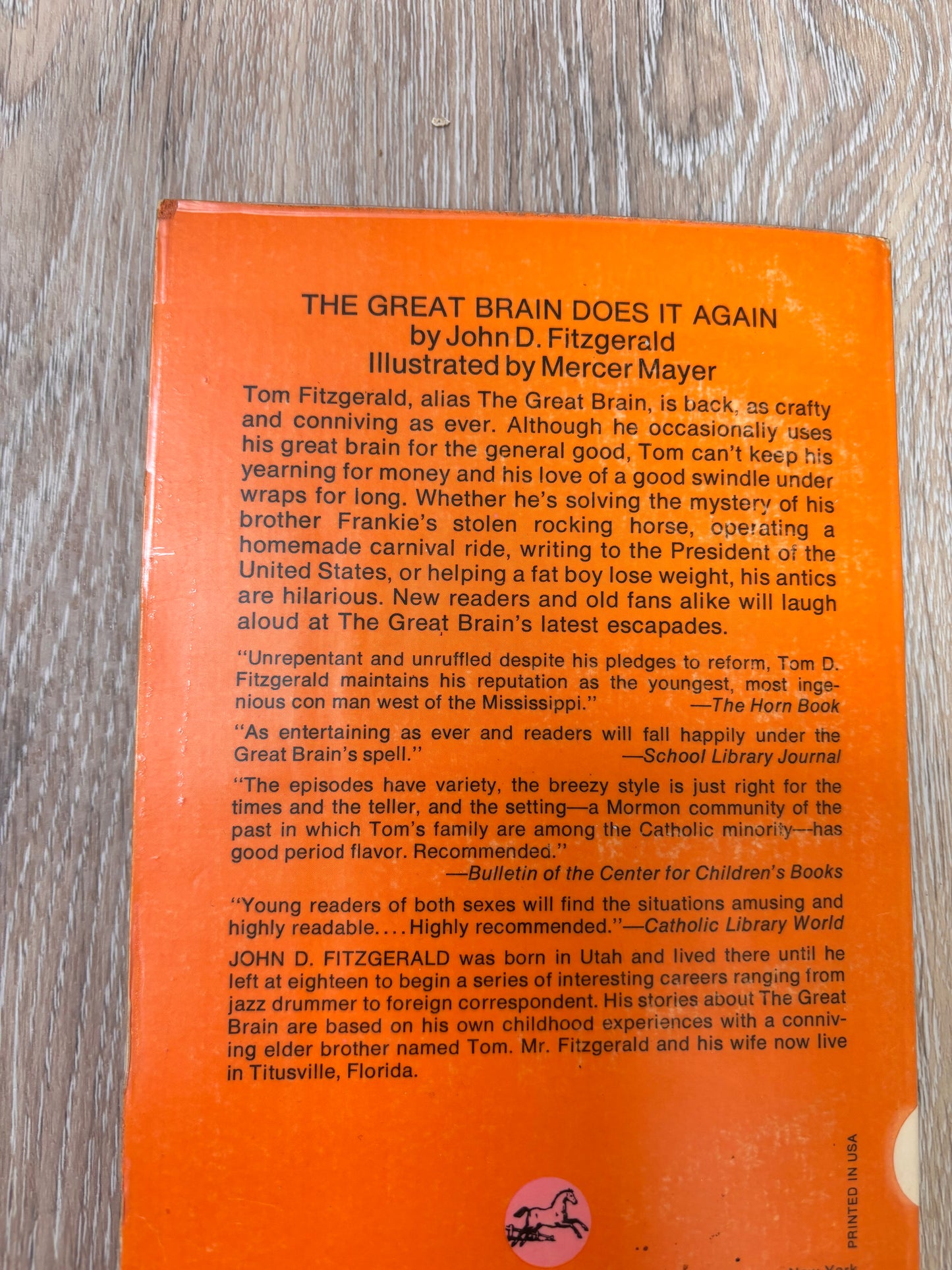 The Great Brain Does It Again