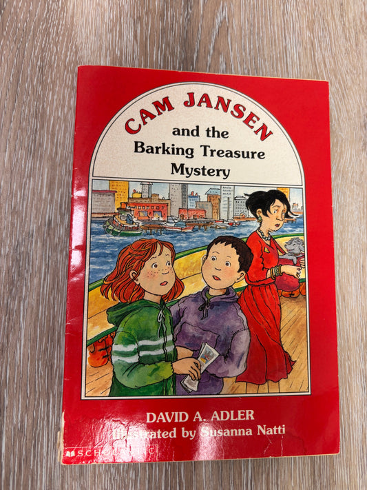 Cam Jansen and the Barking Treasure Mystery