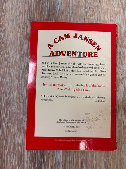 Cam Jansen and the Barking Treasure Mystery