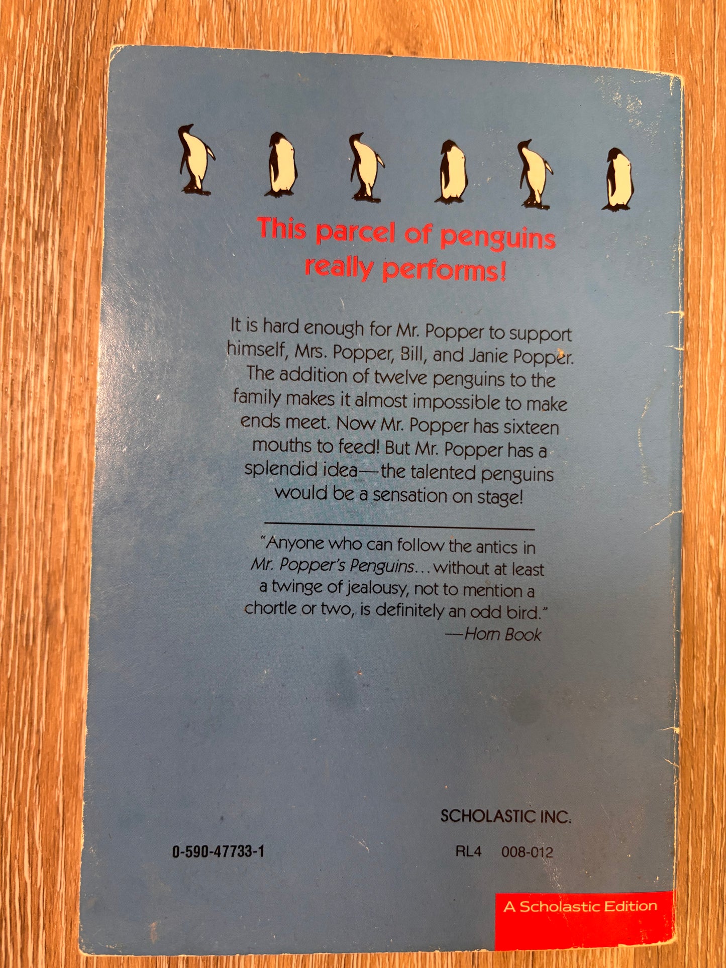 Mr. Popper’s Penquins