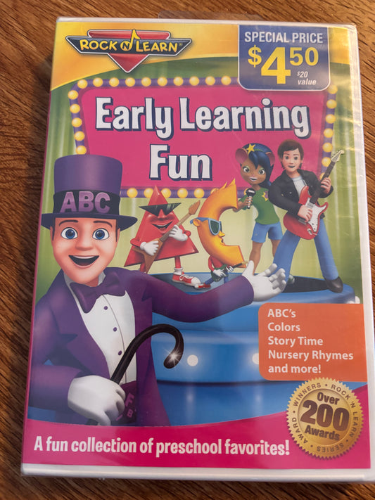 Rock n Learn Early Learning Fun DVD